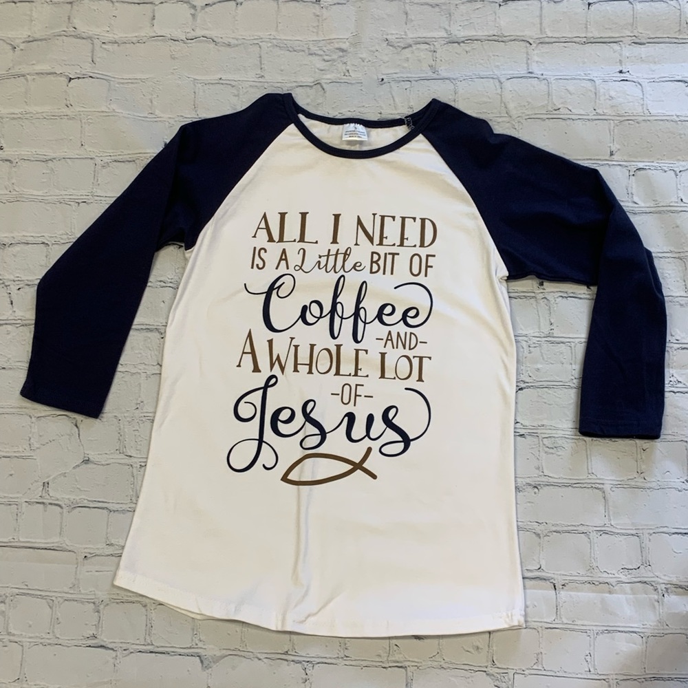 Jesus and coffee shirt
